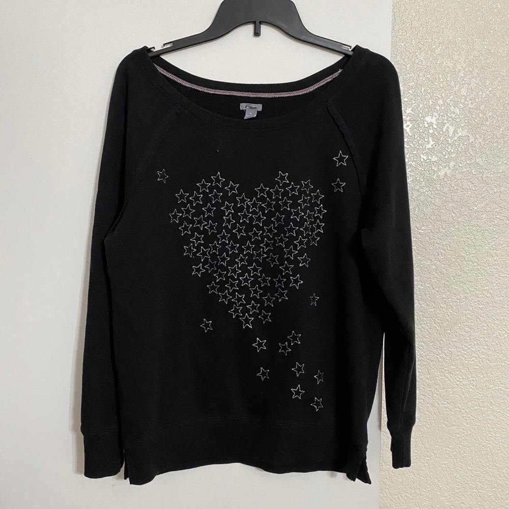 Aerie black off the shoulder sweater